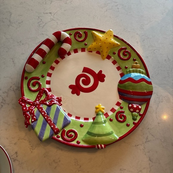 Becca Signature Collection Holiday Christmas 3D Platter 16 Whimsical Candy Party - Picture 2 of 5